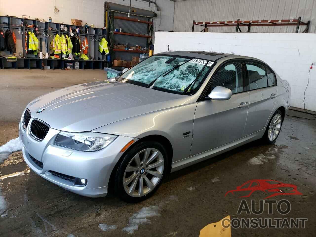 BMW 3 SERIES 2011 - WBAPK7C51BA973391