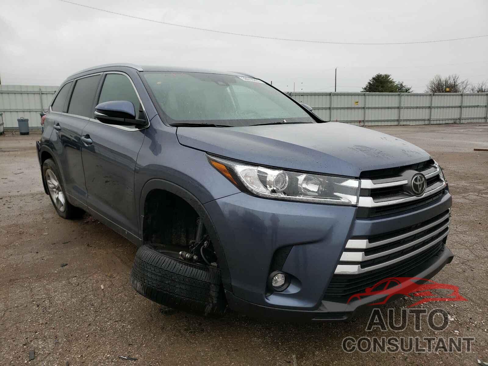 TOYOTA HIGHLANDER 2019 - 5TDDZRFH0KS707415