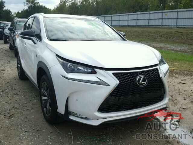 LEXUS NX 2015 - JTJYARBZ9F2004204