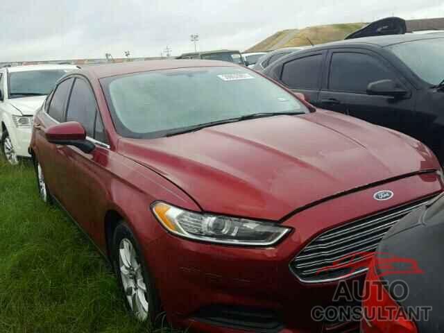 FORD FUSION 2016 - 3FA6P0G77GR214038