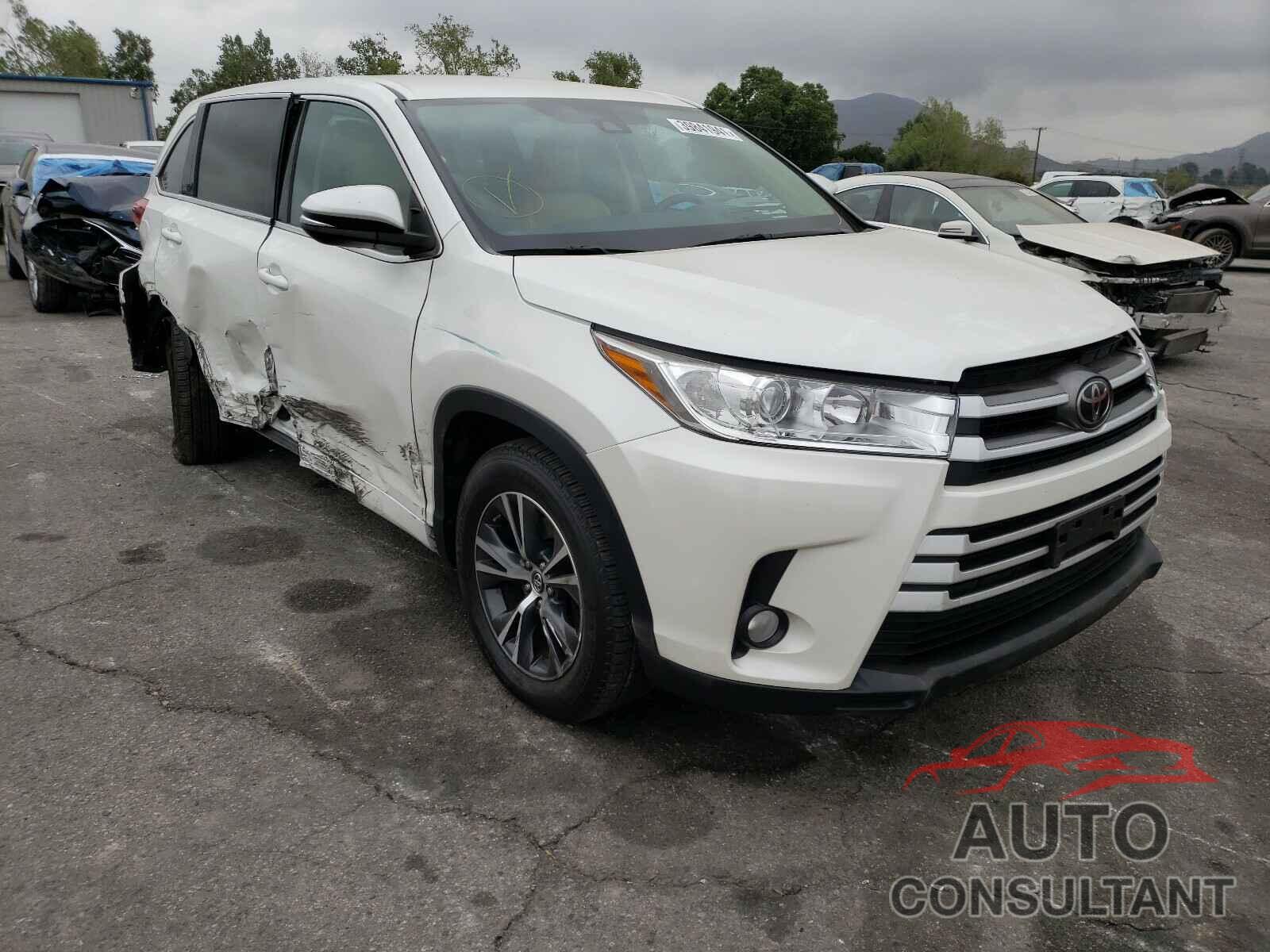 TOYOTA HIGHLANDER 2017 - 5TDZZRFH4HS220040