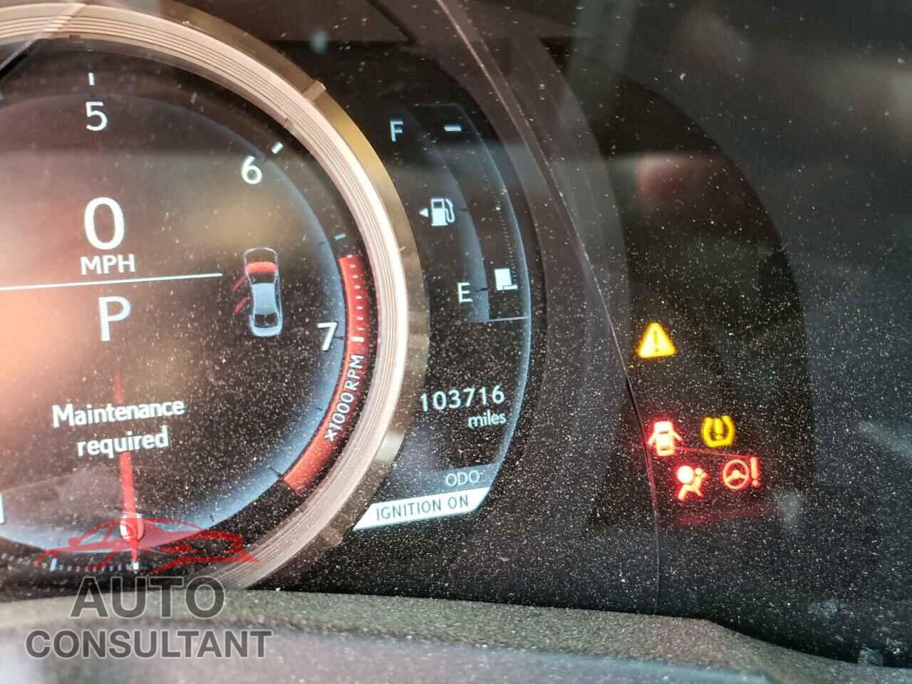 LEXUS IS 2016 - JTHBE1D22G5026445