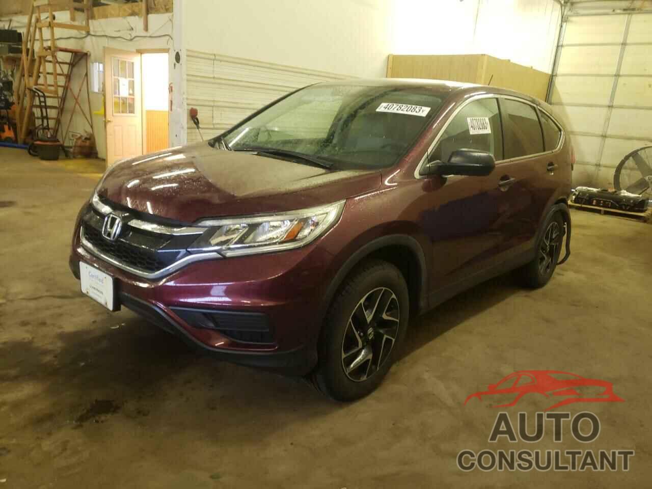 HONDA CRV 2016 - 5J6RM4H4XGL058632