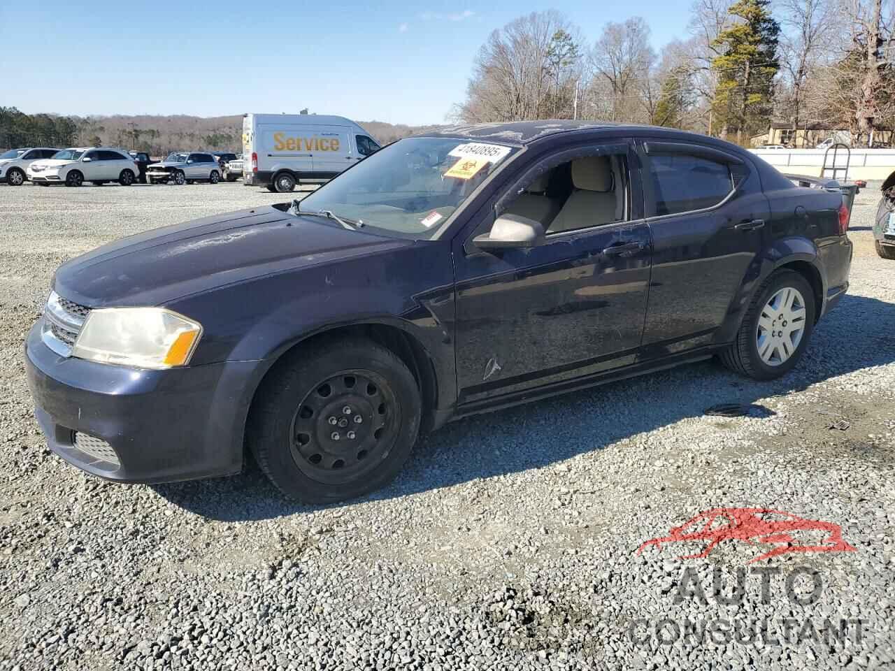 DODGE AVENGER 2011 - 1B3BD4FB8BN506499