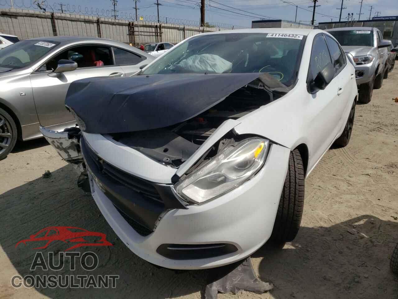 DODGE DART 2016 - 1C3CDFAA9GD504050