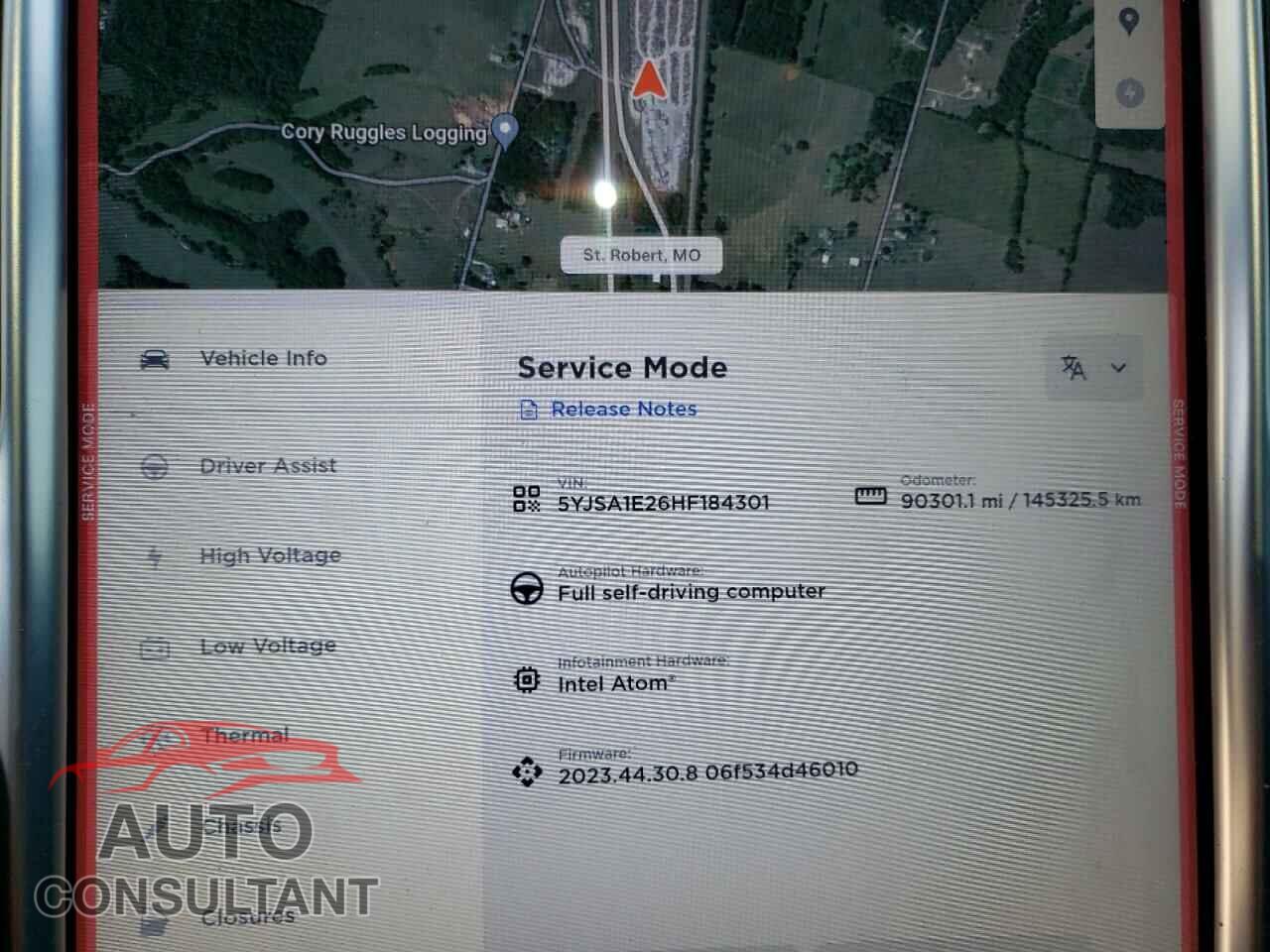 TESLA MODEL S 2017 - 5YJSA1E26HF184301