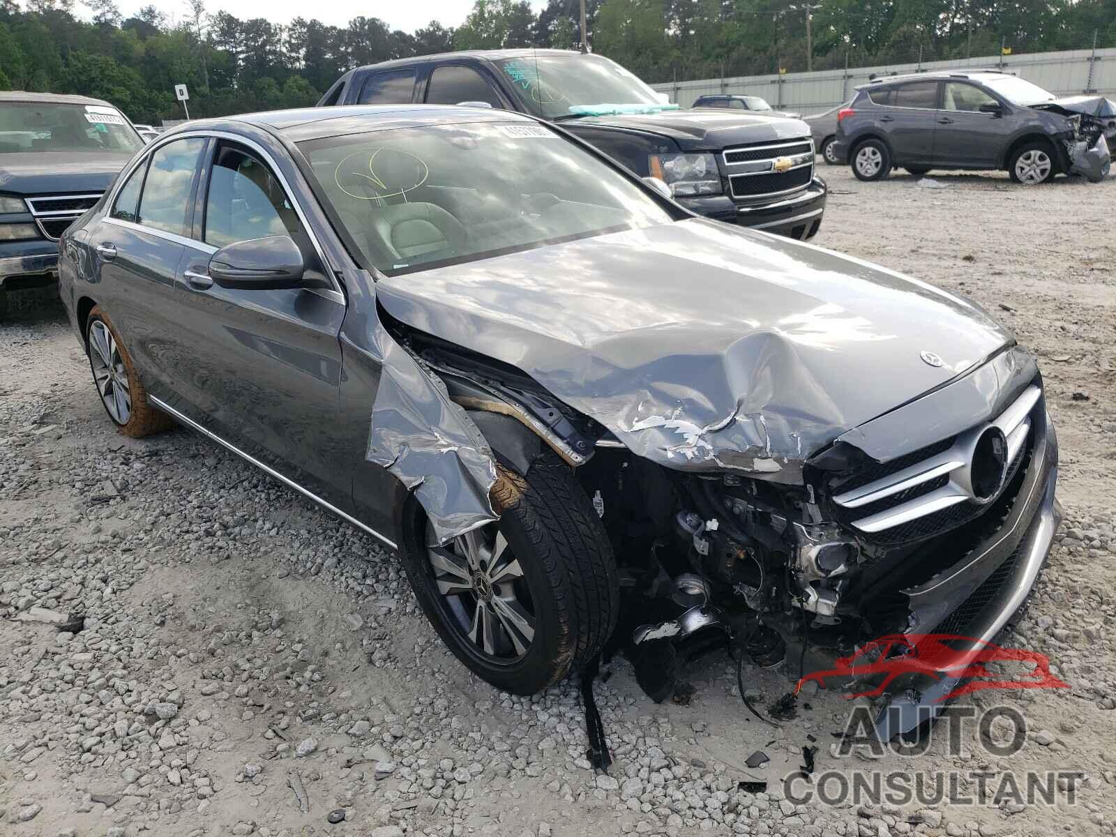 MERCEDES-BENZ C CLASS 2018 - WDDWF4JB3JR355733