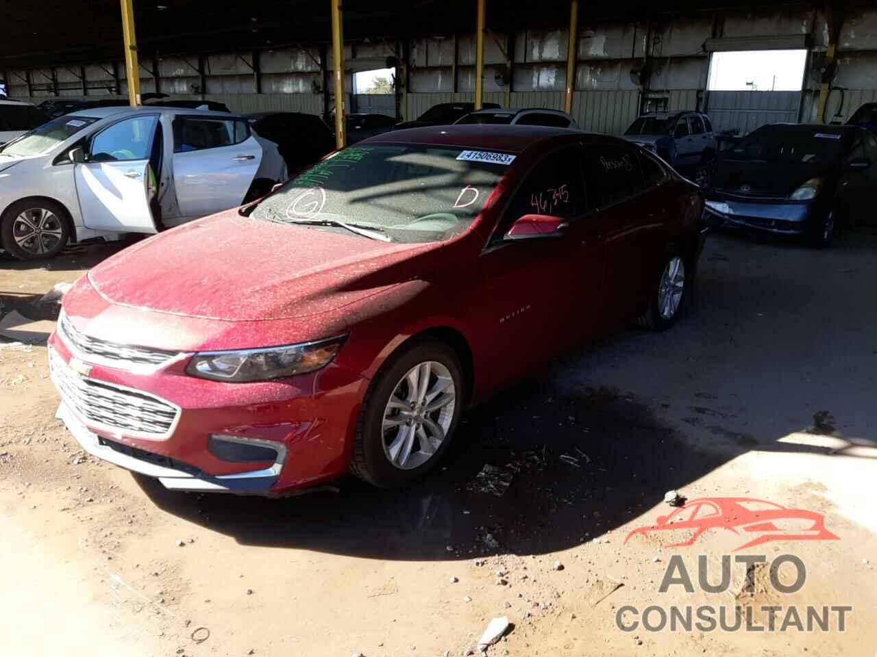 CHEVROLET MALIBU 2017 - 1G1ZE5ST6HF168059