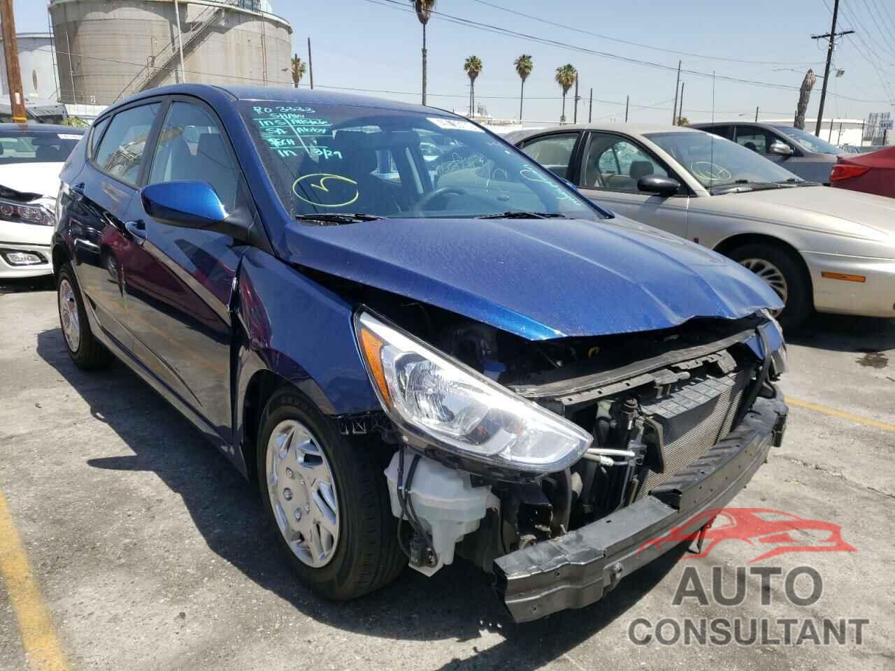 HYUNDAI ACCENT 2017 - KMHCT5AE6HU346114