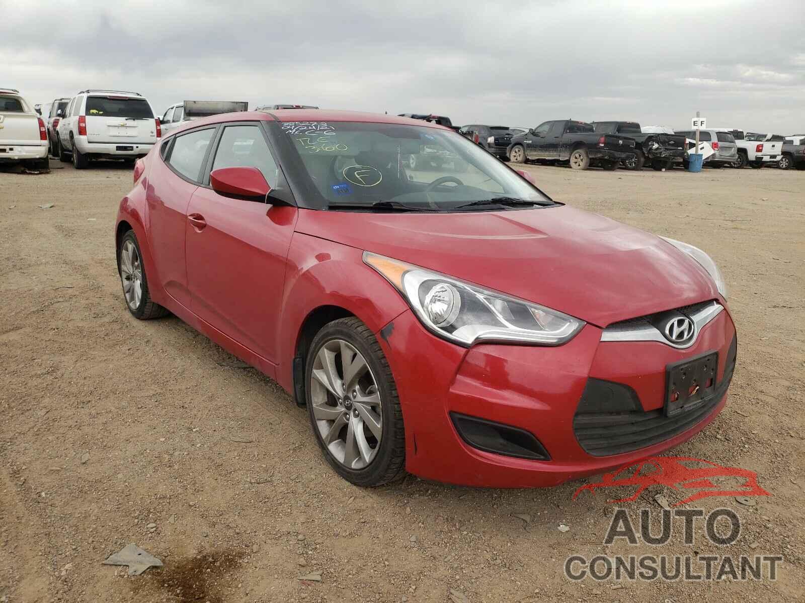 HYUNDAI VELOSTER 2016 - KMHTC6AD8GU282069