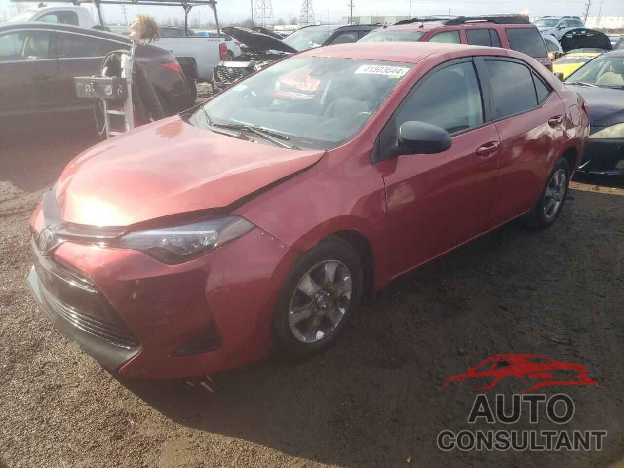 TOYOTA COROLLA 2018 - 5YFBURHE3JP843487