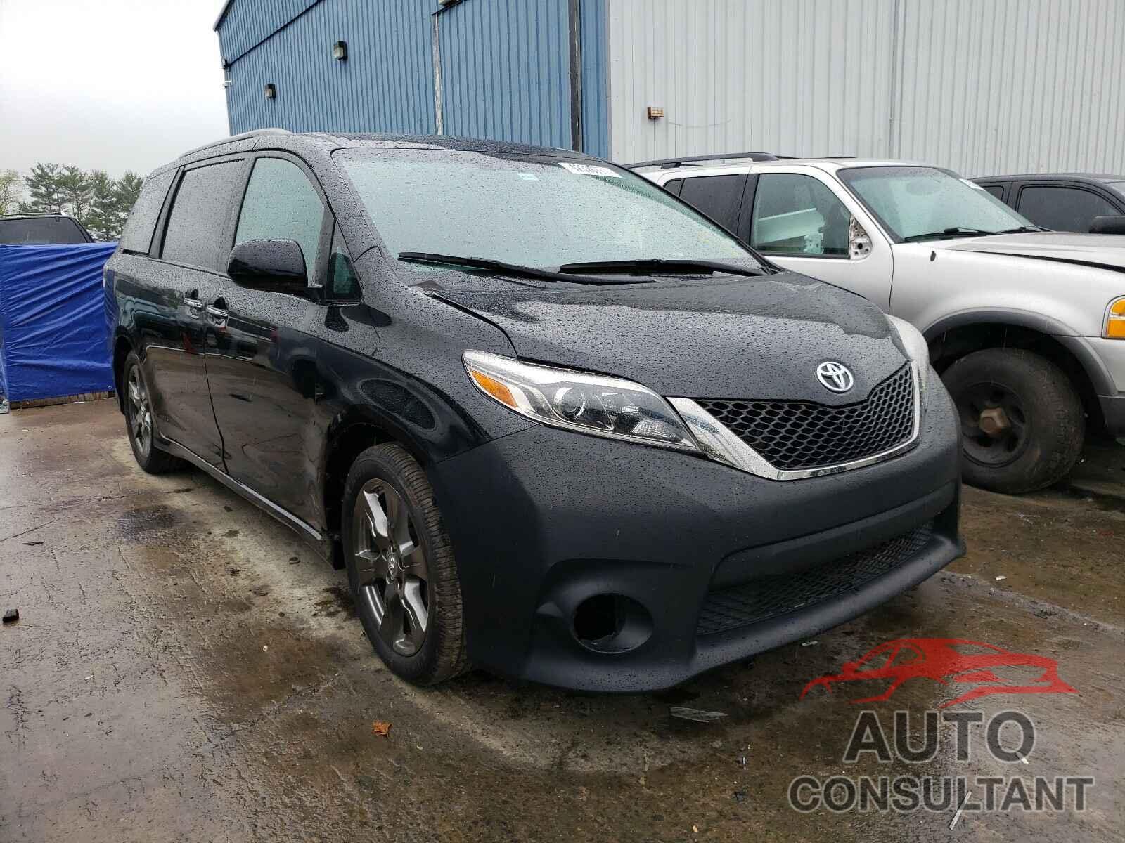 TOYOTA SIENNA 2017 - 5TDXZ3DC7HS772420