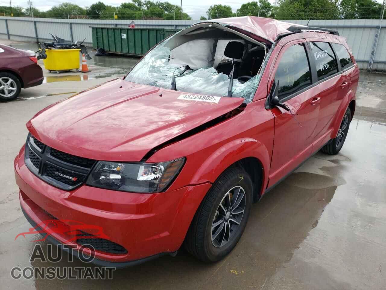 DODGE JOURNEY 2017 - 3C4PDCAB6HT601500