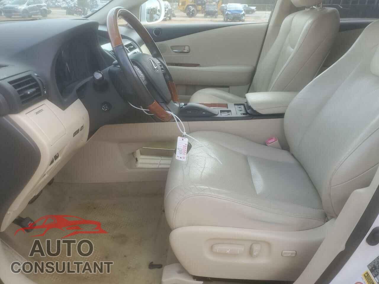LEXUS RX450 2012 - JTJBC1BA7C2425359