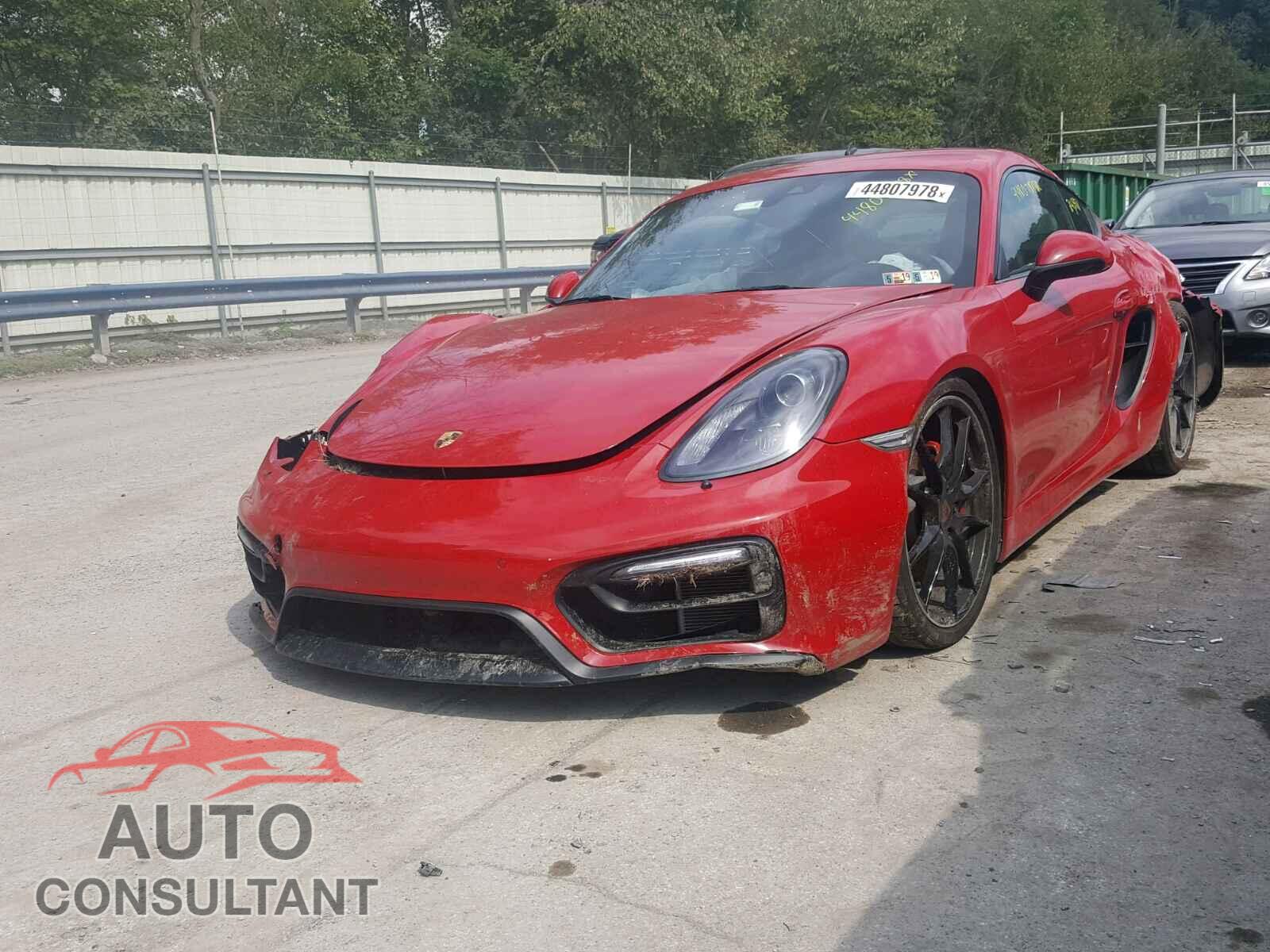 PORSCHE CAYMAN 2015 - WP0AB2A80FK184576