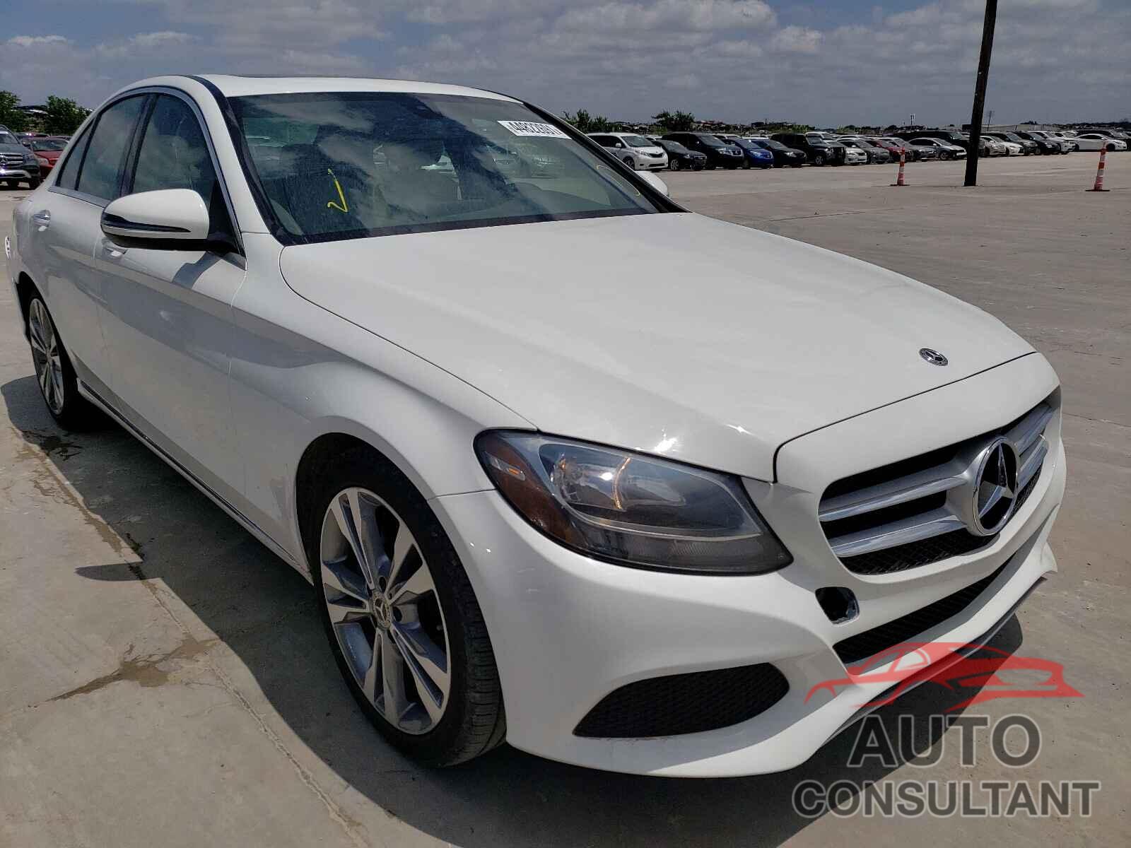 MERCEDES-BENZ C CLASS 2018 - 55SWF4JB0JU240988