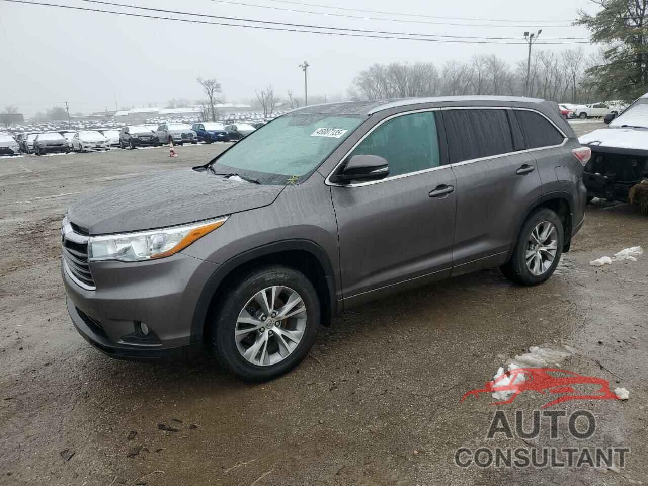TOYOTA HIGHLANDER 2015 - 5TDJKRFH8FS202221