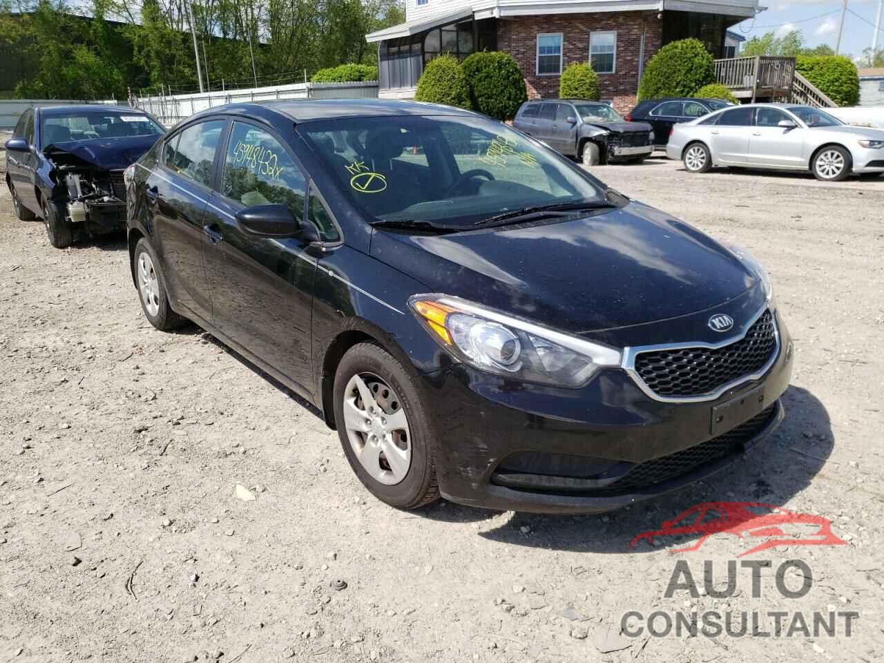 KIA FORTE 2016 - KNAFK4A69G5522599