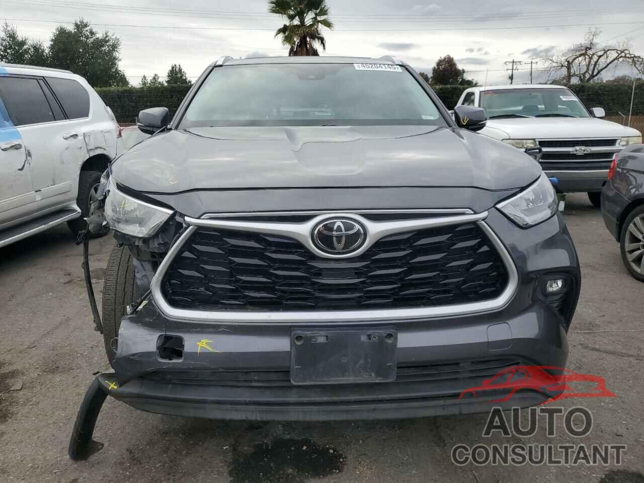 TOYOTA HIGHLANDER 2020 - 5TDGZRAH6LS003628