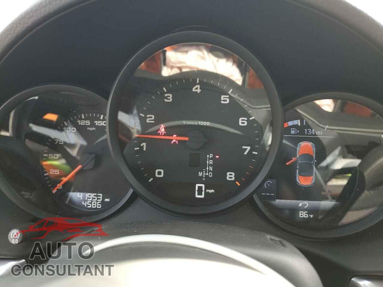 PORSCHE BOXSTER 2021 - WP0CA2A80MS210358