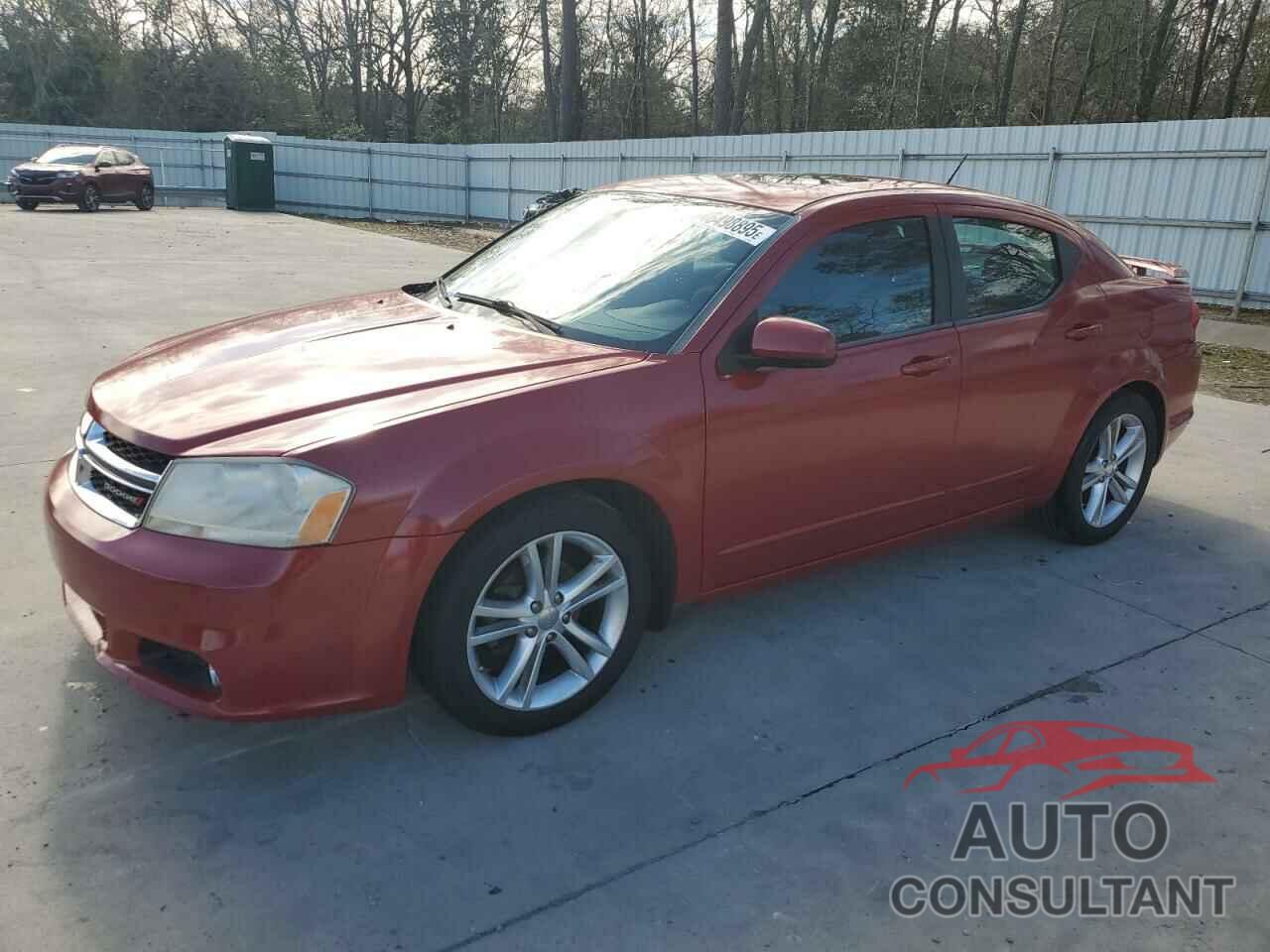 DODGE AVENGER 2012 - 1C3CDZEG4CN309865
