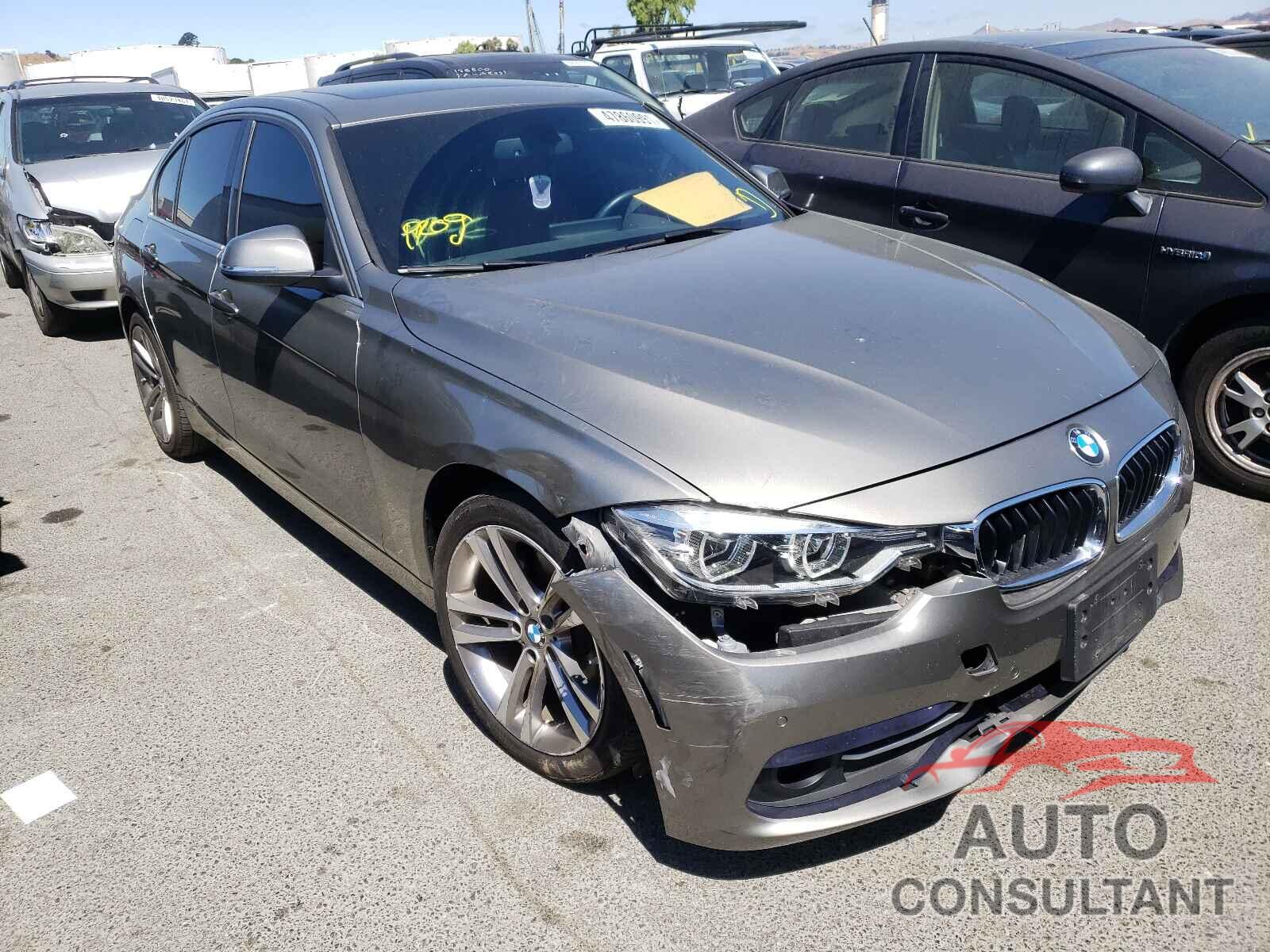 BMW 3 SERIES 2017 - WBA8D9G35HNU64666