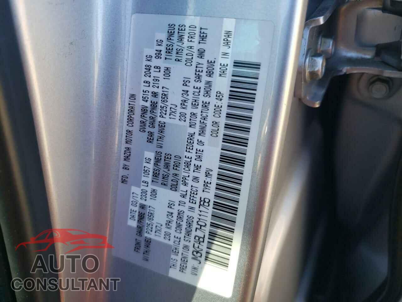 MAZDA CX-5 2017 - JM3KFABL7H0111765