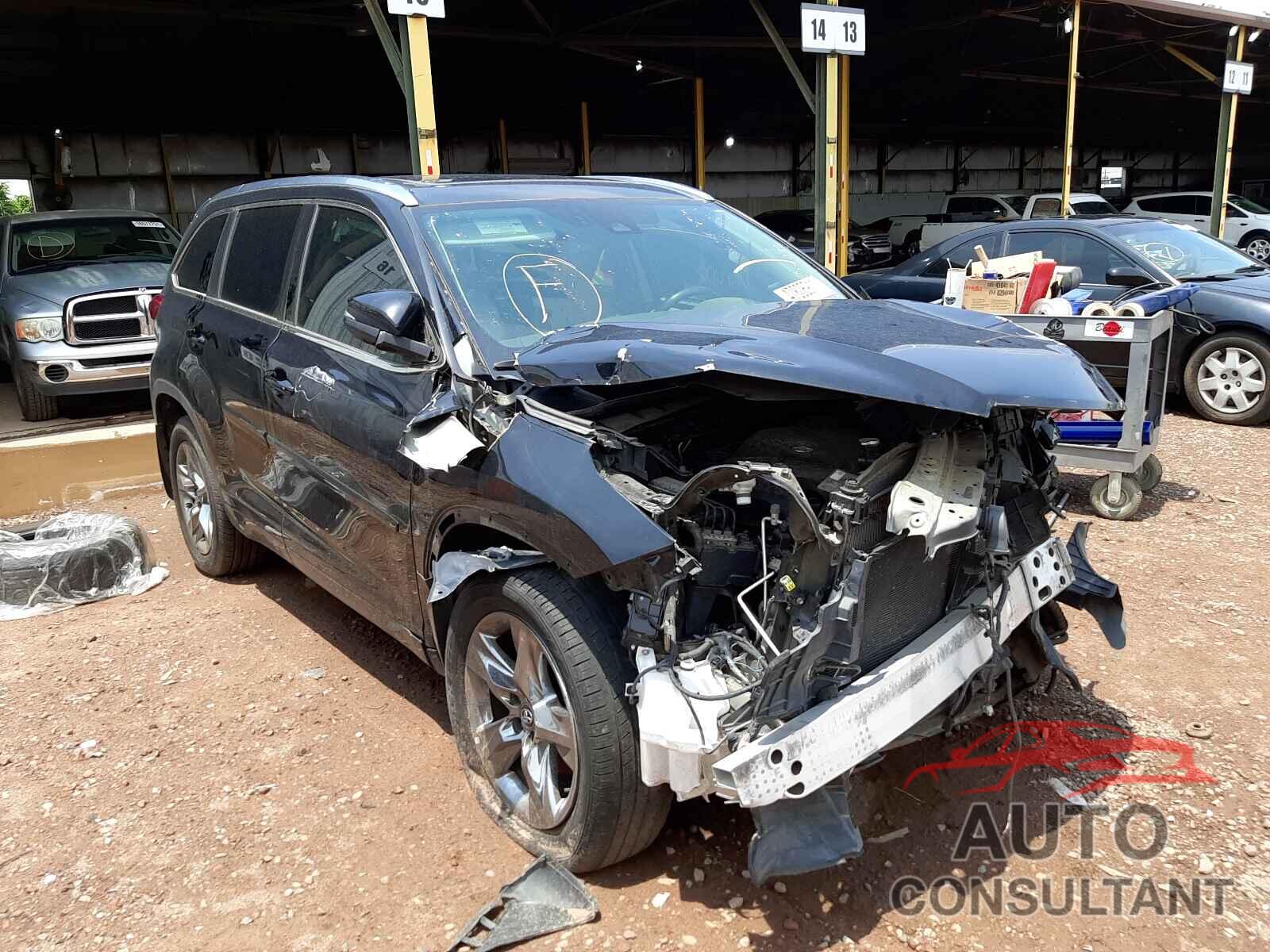 TOYOTA HIGHLANDER 2017 - 5TDDZRFHXHS367344