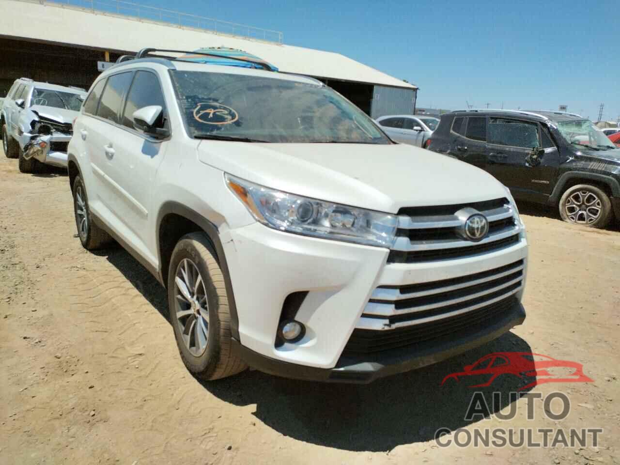 TOYOTA HIGHLANDER 2019 - 5TDKZRFH6KS574229