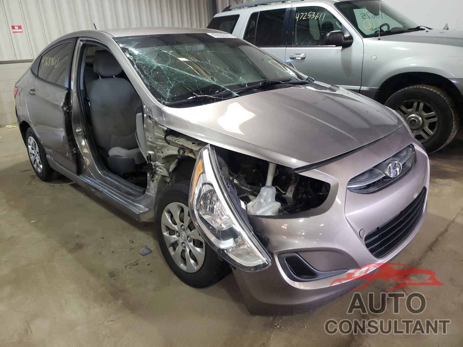 HYUNDAI ACCENT 2017 - KMHCT4AE7HU376040