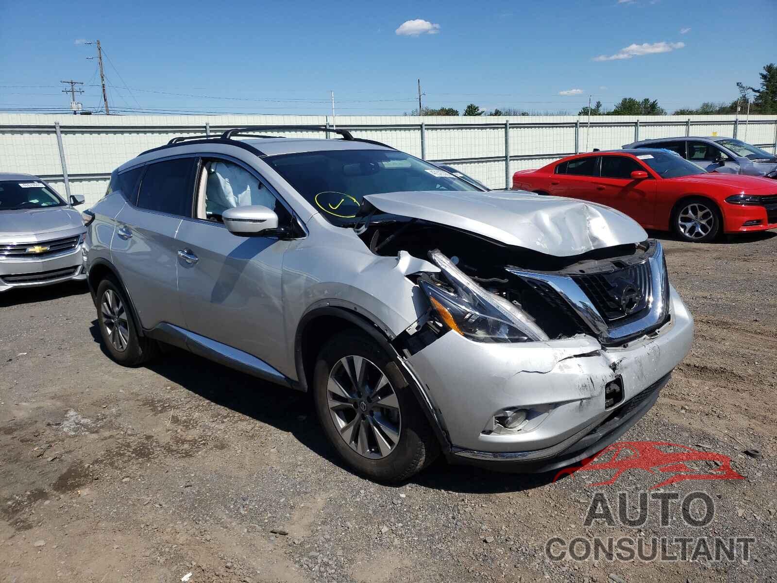 NISSAN MURANO 2018 - 5N1AZ2MG6JN133097