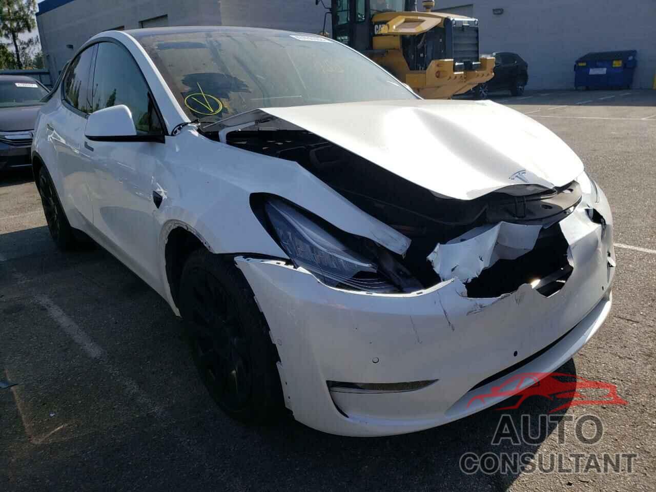 TESLA MODEL Y 2021 - 5YJYGAEE1MF180346