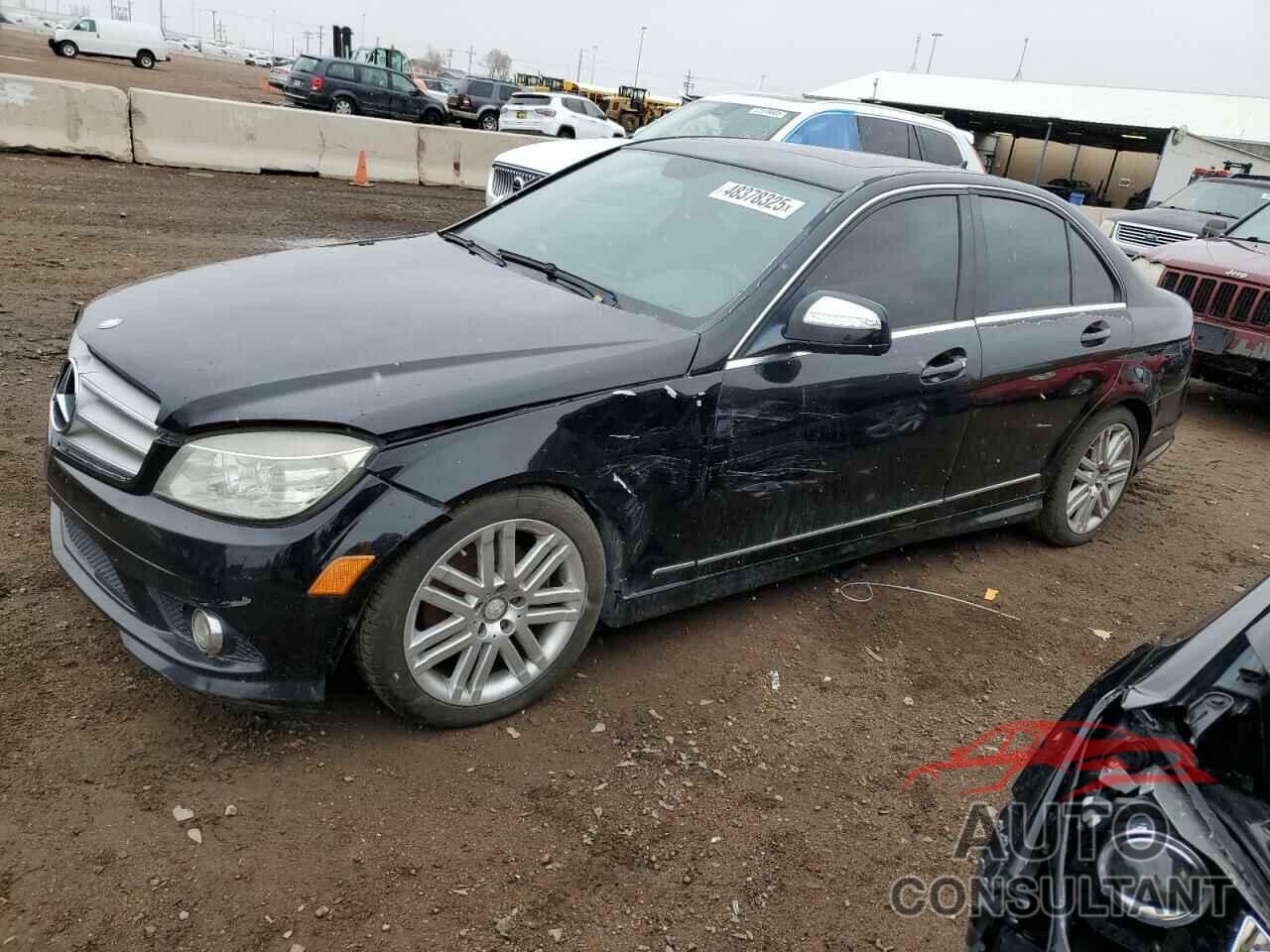 MERCEDES-BENZ C-CLASS 2009 - WDDGF81X99F271856