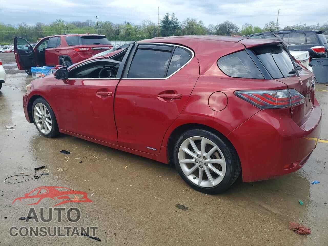 LEXUS CT 200 2012 - JTHKD5BH7C2076819