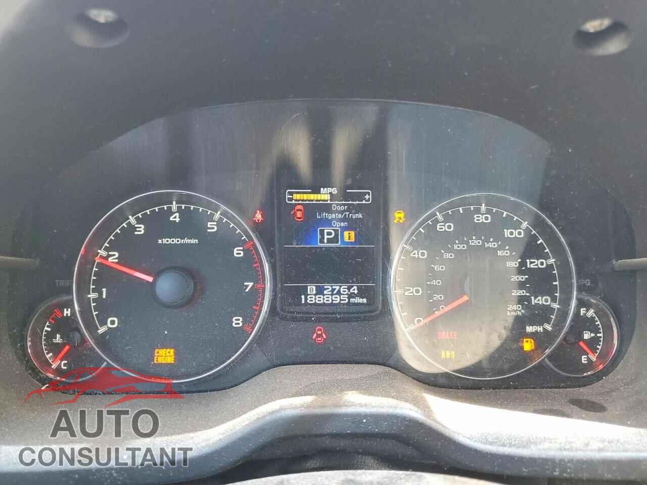 SUBARU OUTBACK 2014 - 4S4BRBKC4E3250246