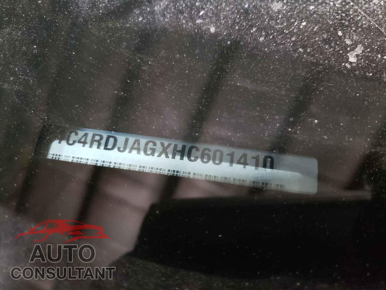 DODGE DURANGO 2017 - 1C4RDJAGXHC601410