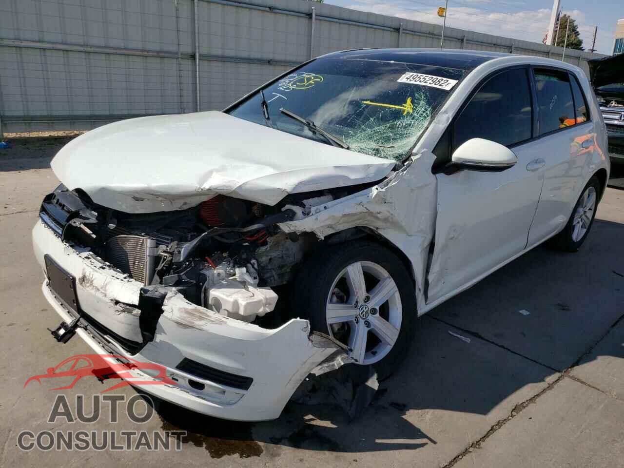 VOLKSWAGEN GOLF 2017 - 3VW117AU2HM062551