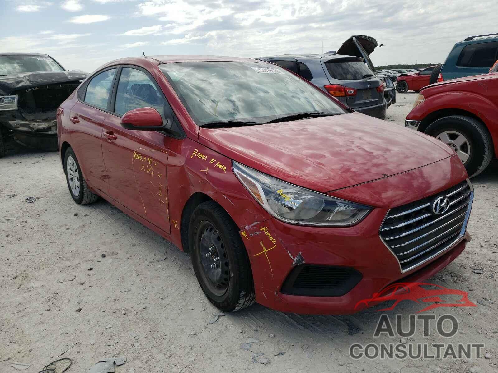 HYUNDAI ACCENT 2019 - 3KPC24A30KE051712