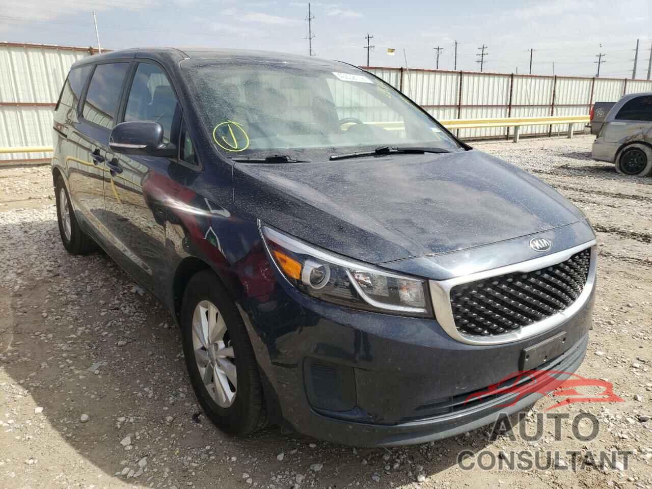 KIA SEDONA 2017 - KNDMB5C11H6245332