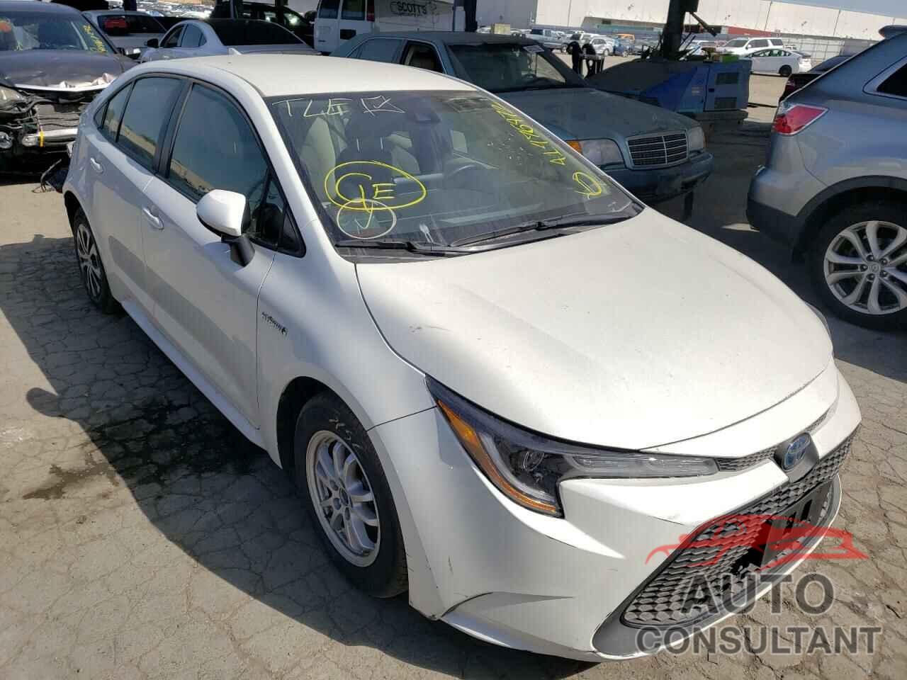 TOYOTA COROLLA 2021 - JTDEAMDE7MJ019306