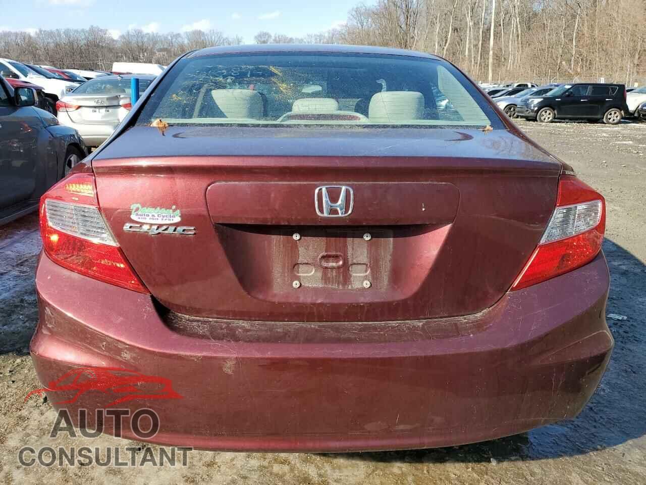 HONDA CIVIC 2012 - 19XFB2F83CE357083