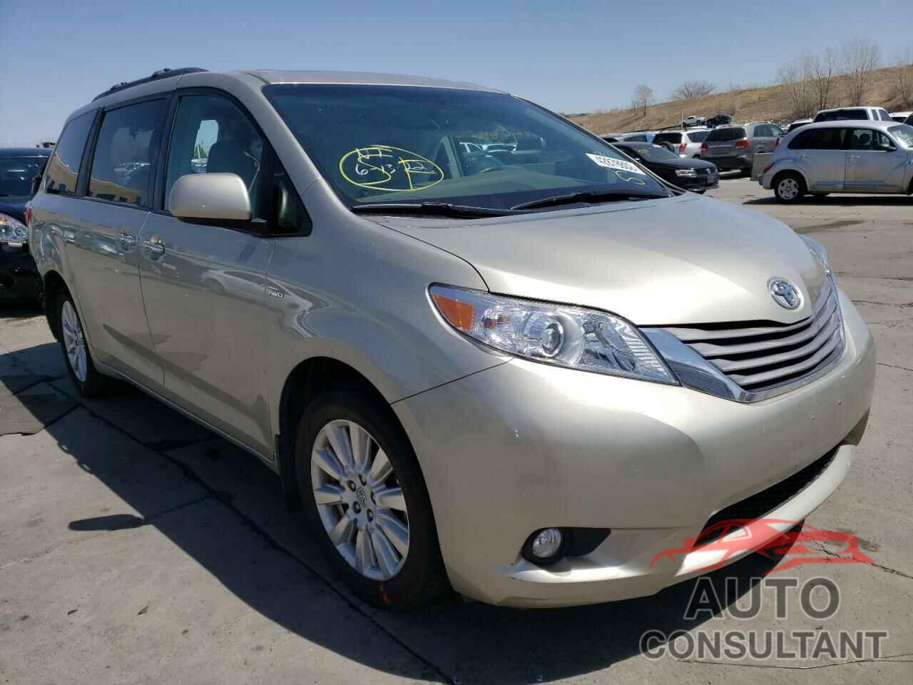 TOYOTA SIENNA 2017 - 5TDDZ3DC1HS151614