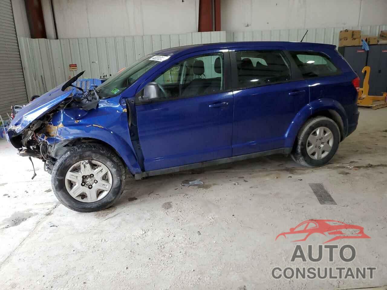 DODGE JOURNEY 2012 - 3C4PDCAB9CT367278