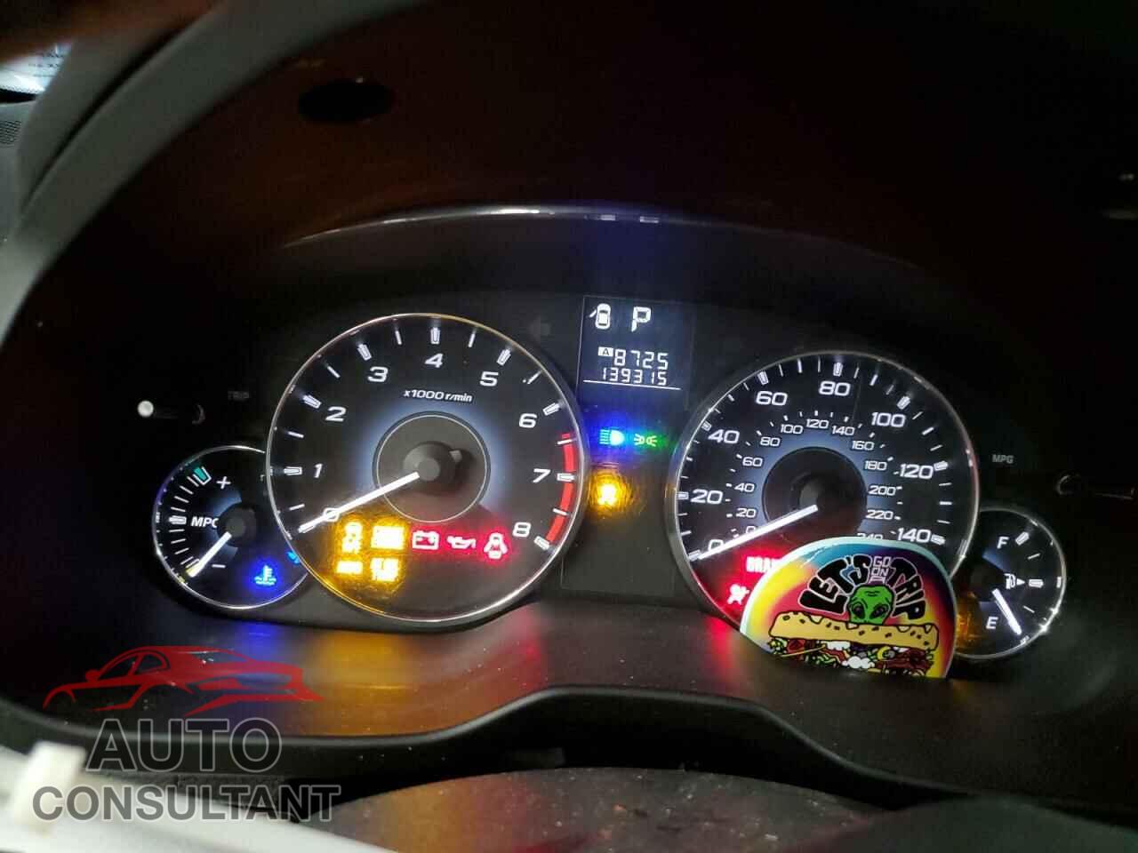 SUBARU OUTBACK 2011 - 4S4BRBCC5B3418857