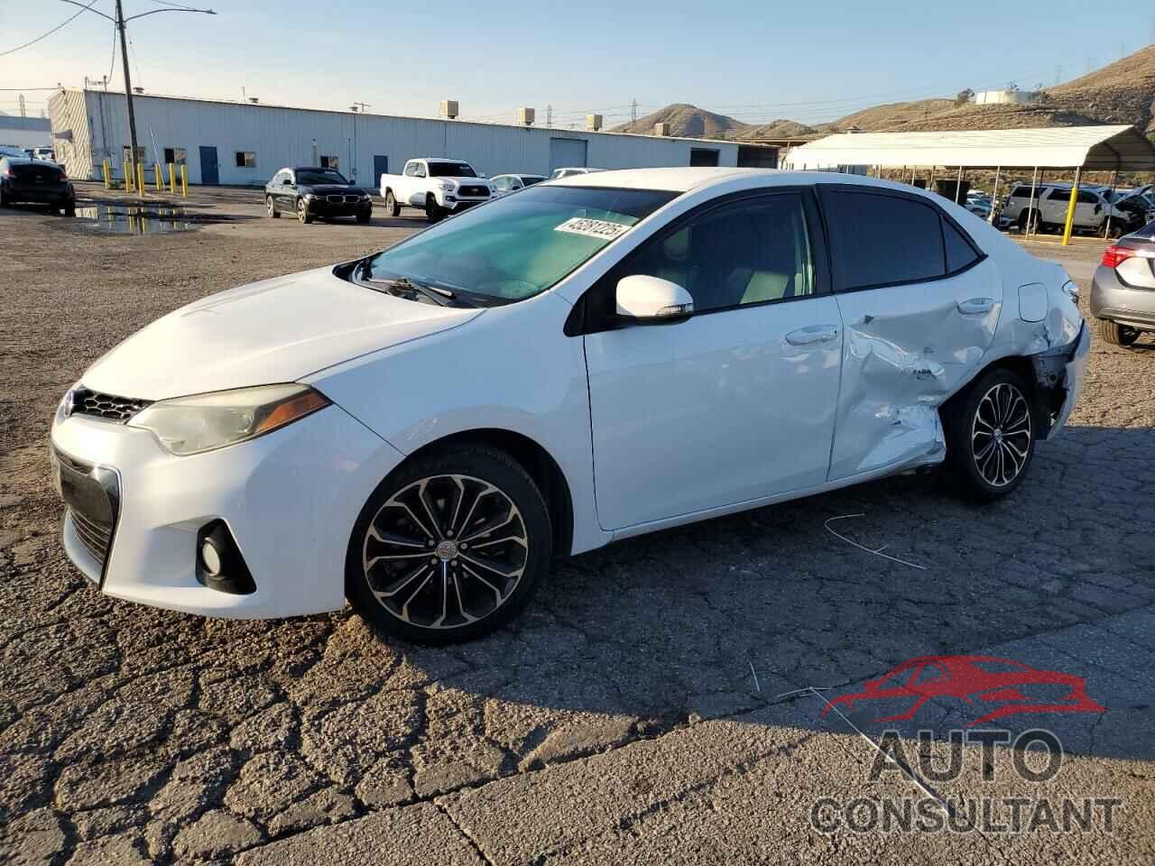 TOYOTA COROLLA 2016 - 5YFBURHE5GP435128