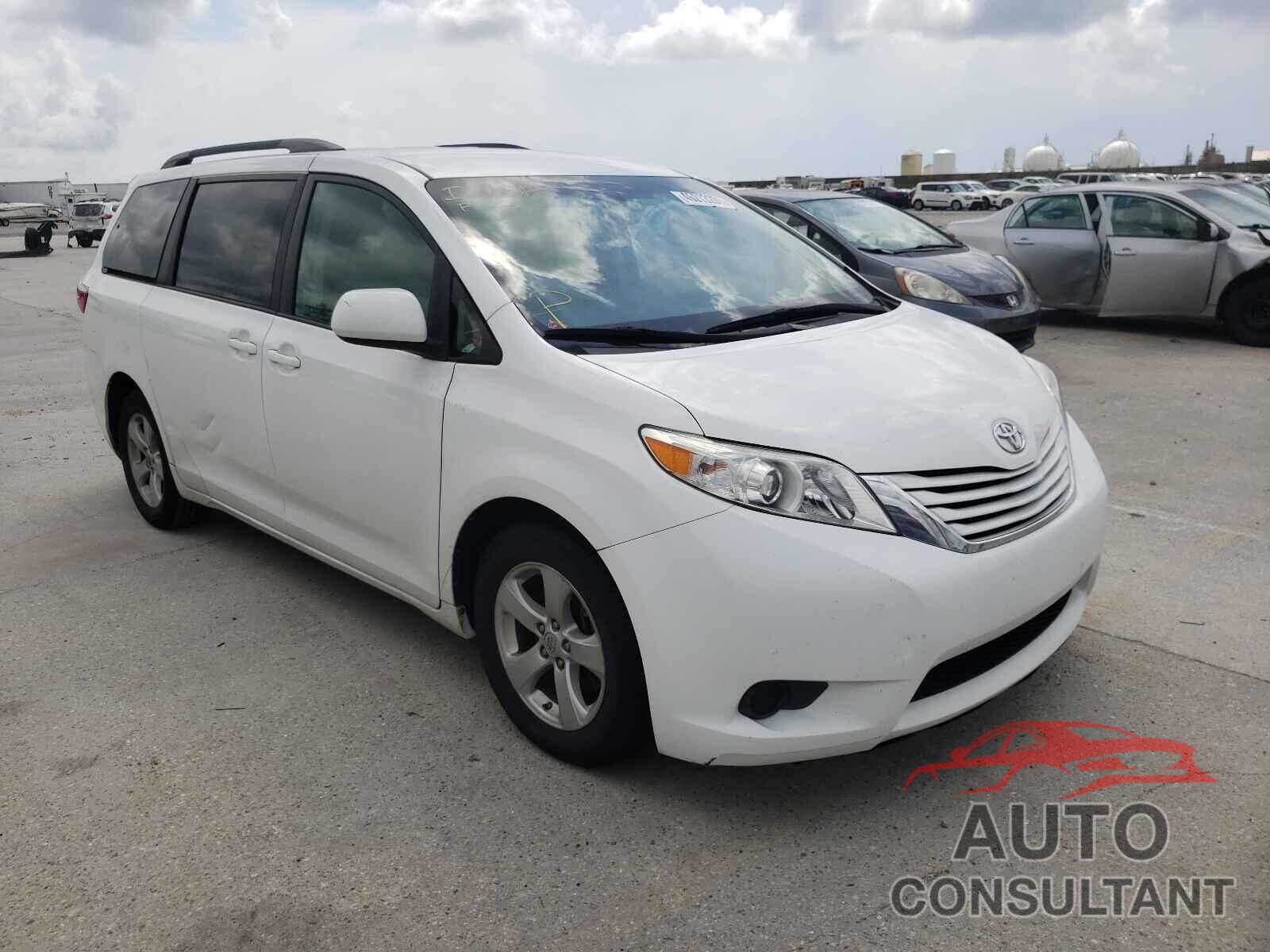 TOYOTA SIENNA 2017 - 5TDKZ3DC5HS799335