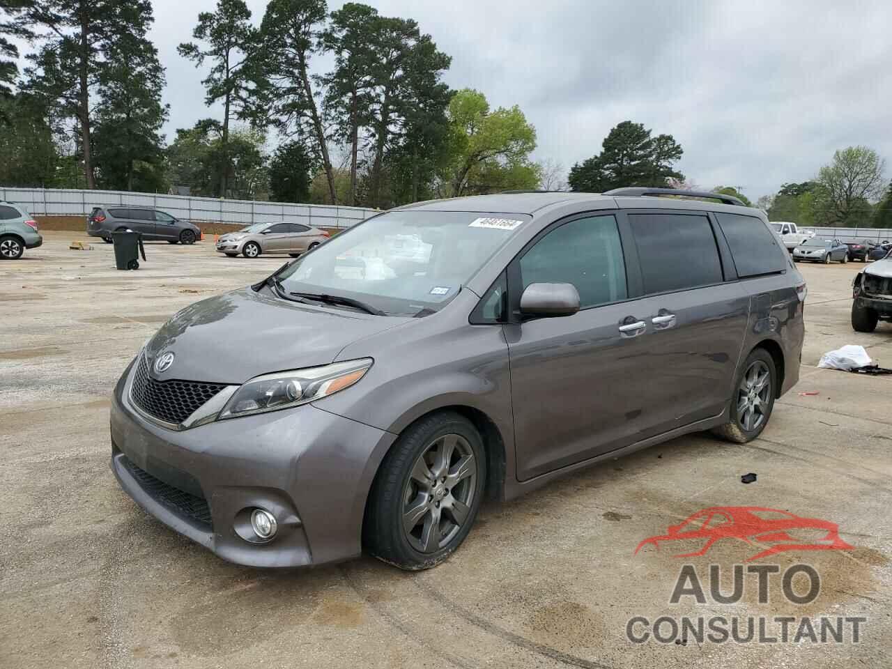 TOYOTA SIENNA 2017 - 5TDXZ3DC6HS857331