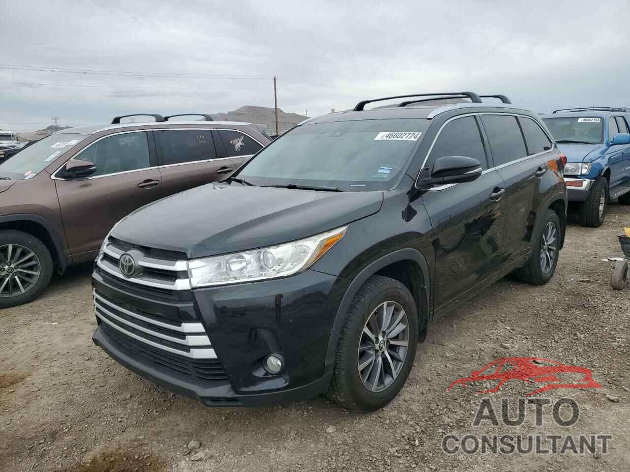 TOYOTA HIGHLANDER 2017 - 5TDJZRFH0HS434262