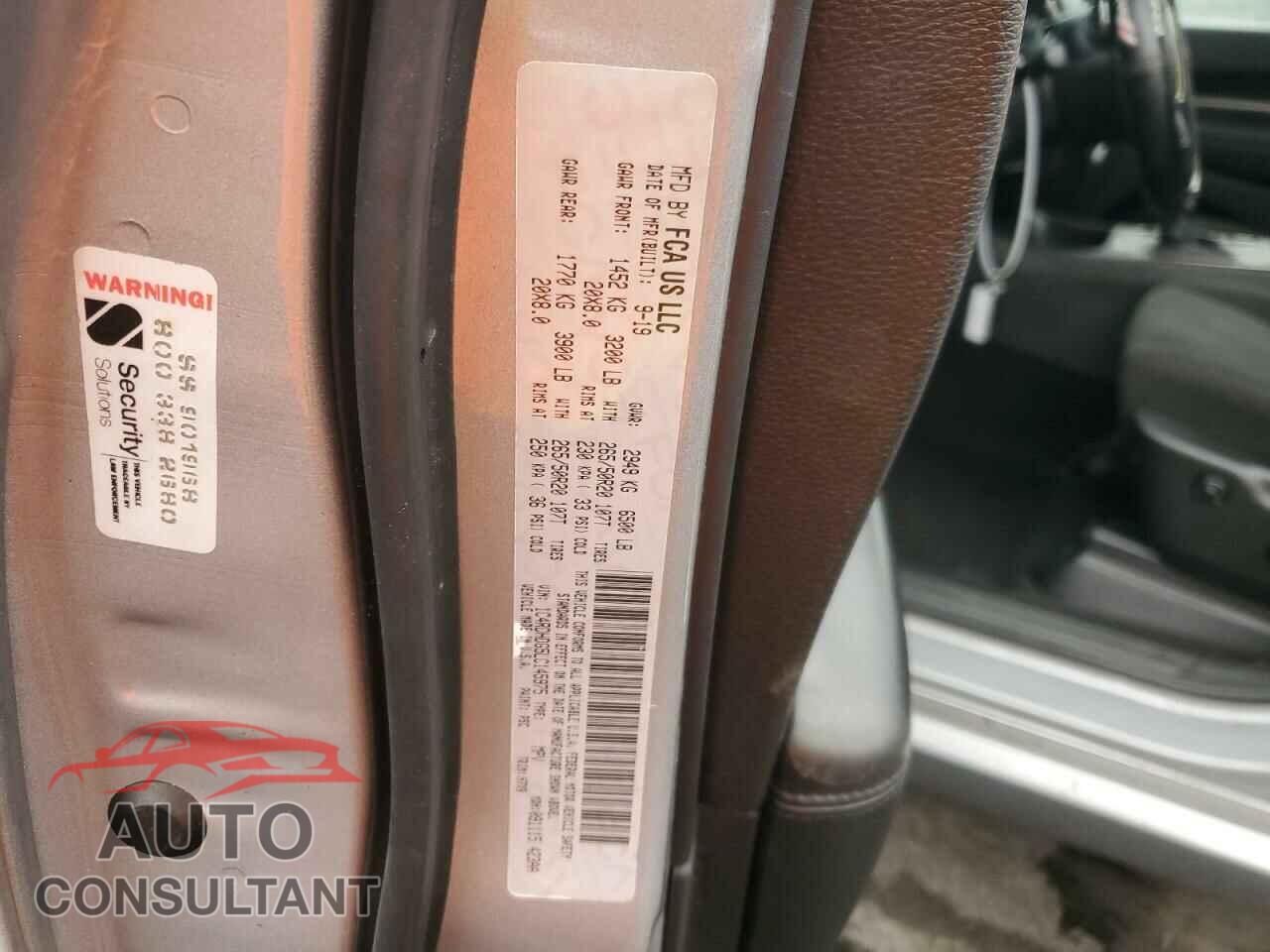 DODGE DURANGO 2020 - 1C4RDHDG5LC145975