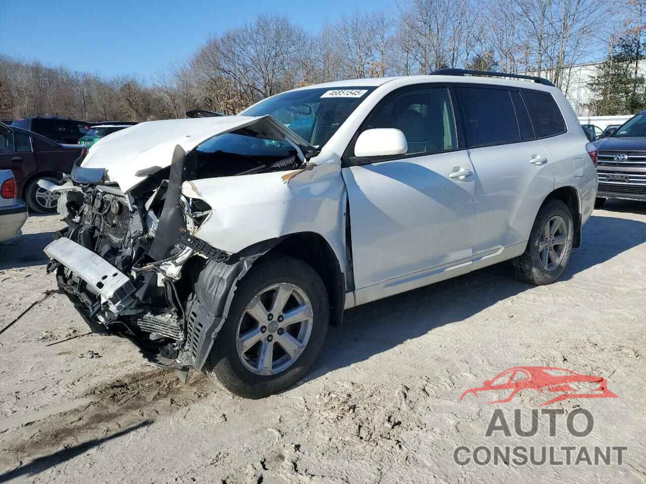 TOYOTA HIGHLANDER 2010 - 5TDJK3EH9AS016193